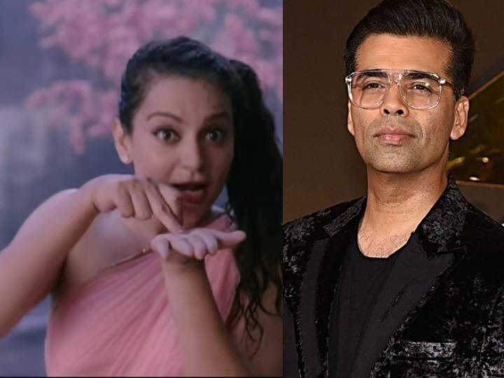 Kangana Ranaut ने शेयर किया Karan Johar का डांस करते हुए वीडियो, दिया ये मजेदार ट्विस्ट Kangana Ranaut