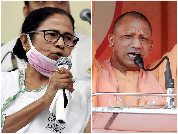 West Bengal Elections 2021: CM Mamata and CM Yogi attacked each other in Election Rallys Bengal Elections 2021: तीसरे चरण का चुनाव प्रचार खत्म, रैलियों में एक दूसरे पर खूब बरसे योगी-ममता