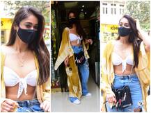 Ripped जिंस के साथ ब्रालेट पहने नज़र आईं Ileana D'Cruz, पैपराजी के साथ सेलिब्रेट किया Easter, देखें तस्वीरें