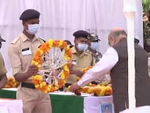 बीजापुर मुठभेड़: जगदलपुर में गृहमंत्री ने दी शहीद जवानों को श्रद्धांजलि, अधिकारियों के साथ करेंगे हाई लेवल मीटिंग