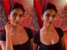 क्लासी ब्लैक लुक में नज़र आईं शाहरुख खान की बेटी सुहाना, तस्वीरों ने जीता फैंस का दिल