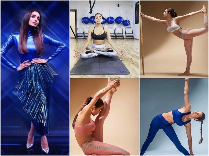 Actress Malaika Arora shared  fitness tips, told- three yoga can be done with body tones Malaika Arora ने वीडियो शेयर कर दिए फिटनेस टिप्स, बताया- तीन योगासन से की जा सकती है Body Toned
