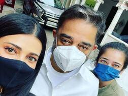 बेटियों के साथ कमल हासन ने डाला वोट, श्रुति हासन ने शेयर की तस्वीर