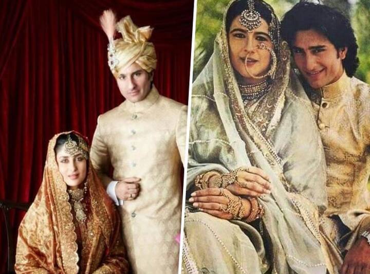 बॉलीवुड अभिनेत्री करीना कपूर(Kareena Kapoor) ने सैफ अली खान(Saif Ali Khan) से शादी की है. वह उनकी दूसरी पत्नी हैं. इससे पहले सैफ ने अमृता सिंह से पहली शादी की थी. 13 साल साथ निभाने के बाद दोनों का तलाक हो गया था.