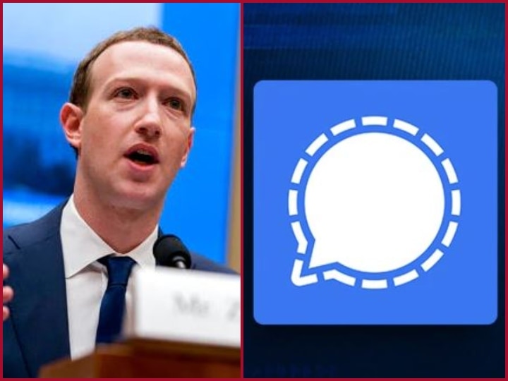 Signal App trolled facebook ceo Mark Zuckerberg know why आखिर ऐसा क्या हुआ जो Mark Zuckerberg को Signal एप ने कर दिया 'ट्रोल'