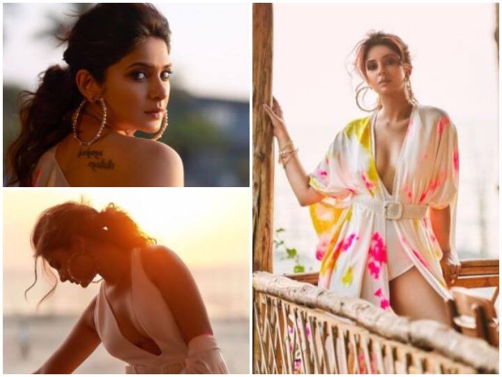 TV artist Jennifer Winget shared a picture in a swimsuit TV कलाकार Jennifer Winget ने शेयर की स्विमसूट में तस्वीर, कातिल अदा देख यूजर्स हुए दीवाने