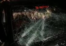 बंगाल बीजेपी अध्यक्ष दिलीप घोष के काफिले पर हमला, कार के टूटे शीशे