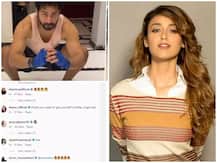 वरुण धवन ने खुले में की कसरत, इलियाना बोलीं- अपने लिए एक अच्छा योगा मैट खरीद लो