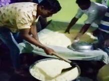 बागपत: जेसीबी और फावड़े से लड्डू बनवाना पड़ा महंगा, 10 लोगों के खिलाफ केस दर्ज