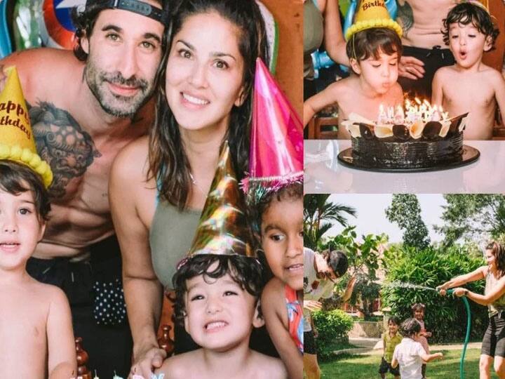 अब बारी आती है बॉलीवुड एक्ट्रेस सनी लियोनी की, जिनके तीनों बच्चे काफी क्यूट हैं. सनी और उनके पति डेनियल अपने बच्चों की फोटो सोशल मीडिया पर आए दिन शेयर करते रहते हैं. उनके तीनों बच्चे नोह, एशर और निशा बहुत ही सुंदर हैं.