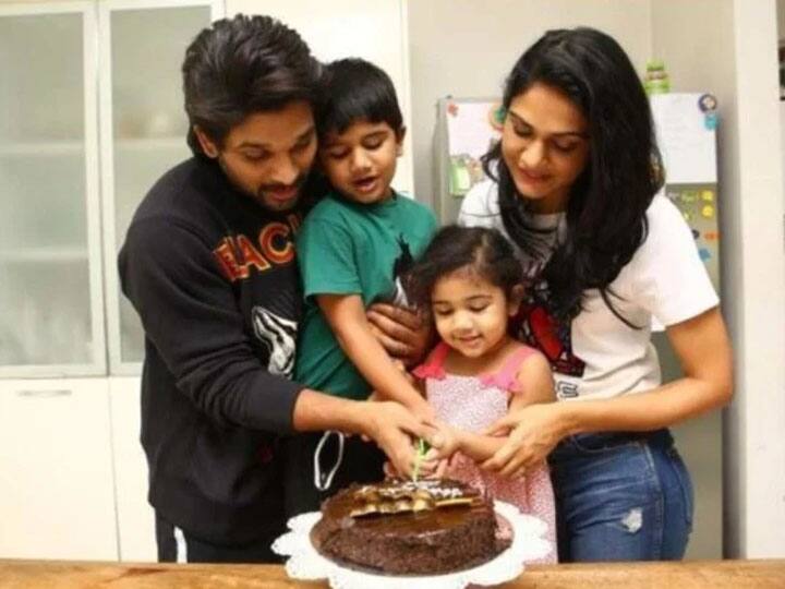 एक्टर अल्लू अर्जुन अपनी फिल्मों से दर्शकों के दिलों पर राज करते हैं. लेकिन उनके दिल में तो उनके बच्चों का ही राज है. अल्लू अर्जुन दो बच्चों के पिता हैं और उनके बच्चों की क्यूटनेस पर तो फैंस हमेशा दिल हार जाते हैं.