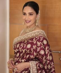 Photos: आइकोनिक ऑनस्क्रीन लुक के लिए जानी जाती हैं Madhuri Dixit, देखें ये बेहद खास तस्वीरें