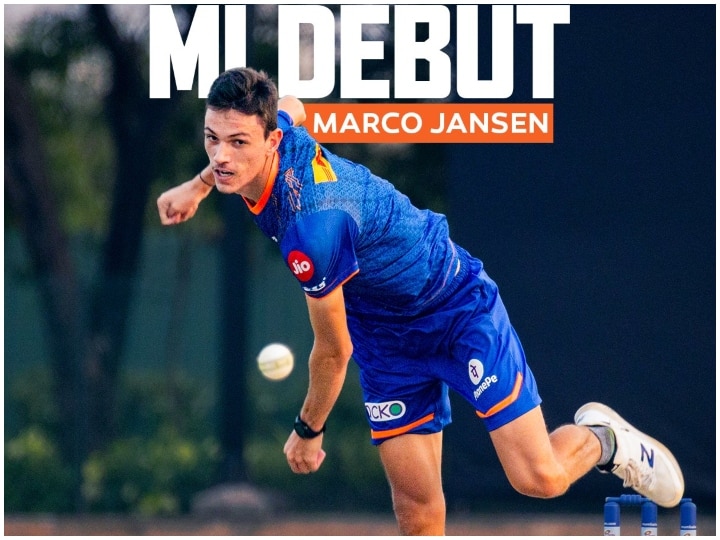  Who is Marco Jansen Mi vs RCB debut player today ipl 2021 opening match MI vs RCB: जानिए कौन हैं Marco Jansen, जिन्हें रोहित शर्मा ने दिया डेब्यू का मौका