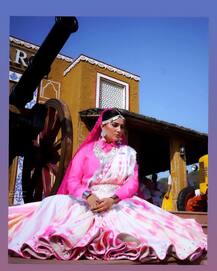 Sapna Choudhary ने गांव की गोरी बनकर जीता फैंस का दिल, देखें तस्वीरें