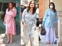 In Pics: करीना कपूर खान पर कफ्तान के बाद चढ़ा इस फैशन ट्रेंड का रंग, प्रेग्नेंसी के बाद पटौदी बेगम प्लस साइज फीगर में पहनती है ऐसी ड्रेसेस