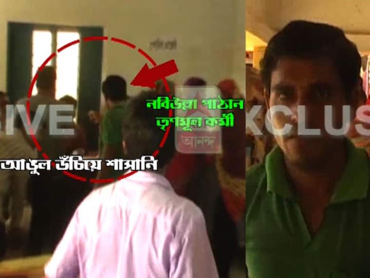 শালবনিতে তৃণমূলকর্মীর শাসানি, প্রিসাইডিং অফিসারের সঙ্গে বচসা 