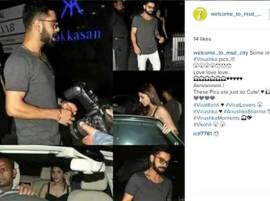 Virat Kohli Anushka Sharmas Late Night Dinner মুম্বইয়ের রেস্তোরাঁয় নৈশভোজ বিরাট-অনুষ্কার