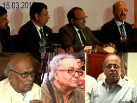 Ec Full Bench In The City Saumitra Sankha Ghosh Ashok Gangopadhyay Will Meet Them রাজ্যে এসেই ডিজিকে জরুরি তলব কমিশনের, সন্ত্রাস-বন্ধে দরবার করবেন শঙ্খ, অশোক , সৌমিত্র