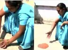 ভিডিওতে দেখুন: তীব্র গরম, তপ্ত মেঝেতে ওমলেট বানালেন তেলেঙ্গানার গৃহবধূ