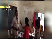 ময়ূরেশ্বরের বুথে ঢুকে প্রিসাইডিং অফিসারকে ধমক, বিতর্কে লকেট