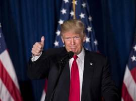 Will Easily Defeat Hillary In November Trump সহজেই হারিয়ে দেব হিলারিকে, ঘোষণা ট্রাম্পের