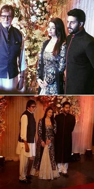 রিসেপশনে বচ্চন পরিবার