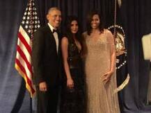 হোয়াইট হাউসে ওবামার সঙ্গে তারকাখচিত নৈশভোজের আসরে প্রিয়ঙ্কা চোপড়া