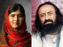 নোবেল শান্তি পুরস্কার পাওয়ার মত কিছুই করেননি মালালা: শ্রী শ্রী রবি শঙ্কর