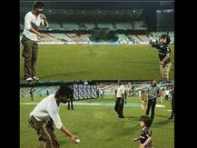 বুধবারের ইডেন দেখল শাহরুখ পুত্র অ্যাবরামের দৌরাত্ম্য, দেখুন ছবিতে