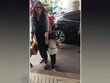 মেয়ের হাত ধরে কান উৎসবে ঐশ্বর্য