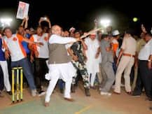 রাজনীতির ময়দান থেকে ক্রিকেটের বাইশ গজে অমিত শাহ!