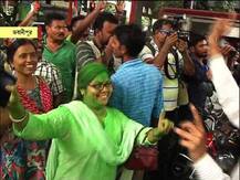 জোড়াফুলের ভোটযুদ্ধ জয়ের উচ্ছ্বাসের খণ্ডচিত্র-২