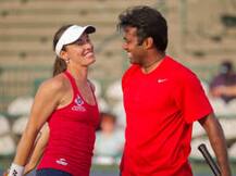 ফরাসি ওপেনের দ্বিতীয় রাউন্ডে লিয়েন্ডার-হিঙ্গিস জুটি