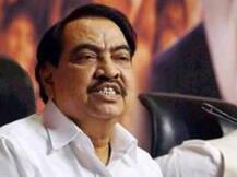 দুর্নীতির অভিযোগ: মহারাষ্ট্রের মন্ত্রী খাডসের পদত্যাগ