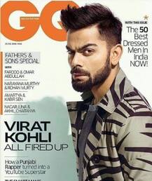 জিকিউ ম্যাগাজিনের কভার পেজে কোহলি!