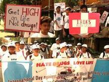 কলকাতা পুলিশের উদ্যোগে শহরজুড়ে পালিত মাদক-বিরোধী কর্মসূচি