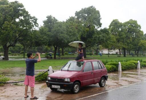আবহাওয়া দফতরের পূর্বাভাস, এ বছর স্বাভাবিকের চেয়ে বেশি বৃষ্টি হবে। ছবি সৌজন্যে এএফপি