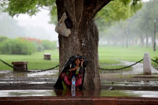 জুন মাসে বৃষ্টি না হলেও, জুলাই-অগাস্টের বৃষ্টি সেই ঘাটতি পূরণ করে দেবে। ছবি সৌজন্যে এএফপি