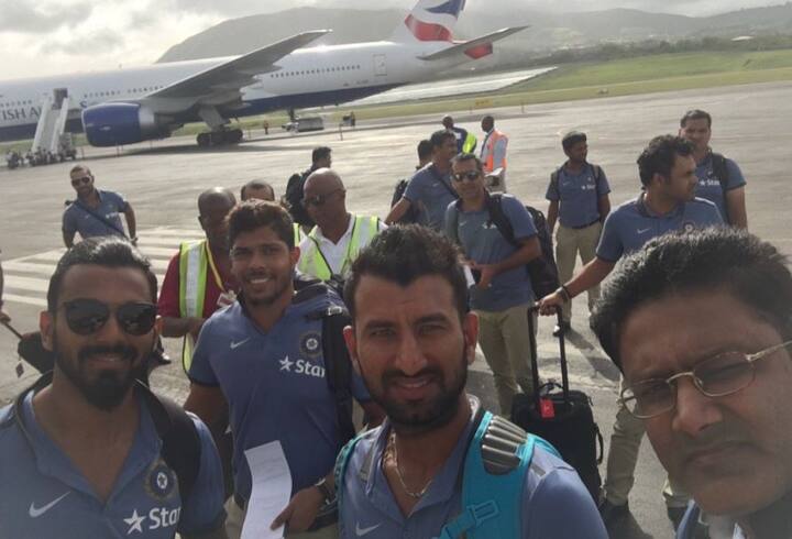 প্রথম টেস্ট অ্যান্টিগায়, শুরু ২১ জুলাই। ছবি সৌজন্যে বিসিসিআই