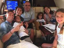 চাপমুক্ত, ব্যক্তিগত বিমানে সপরিবারে ছুটির মেজাজে রোনাল্ডো