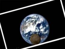 পৃথিবীর সূর্যালোকিত অংশ পেরোচ্ছে চাঁদ, ক্যামেরাবন্দি করল নাসা