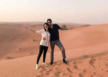 স্বামী ড্যানিয়েলের সঙ্গে দুবাইতে ছুটিতে মেতেছেন সানি লিওন, তারই কিছু মুহূর্ত