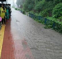 বানভাসী মুম্বইয়ের 'জলছবি'