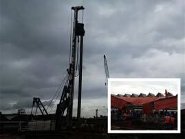 Crane Fail On Howrah Station Platform হাওড়া স্টেশনে প্ল্যাটফর্মের শেডের ওপর ভেঙে পড়ল ক্রেন