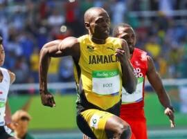 Lightning Strikes Thrice As Usain Bolt Completes 100m Hat Trick রিওতে ইতিহাস: অলিম্পিকে ১০০ মিটার দৌড়ে সোনা জিতে হ্যাট্রিক বোল্ট-এর