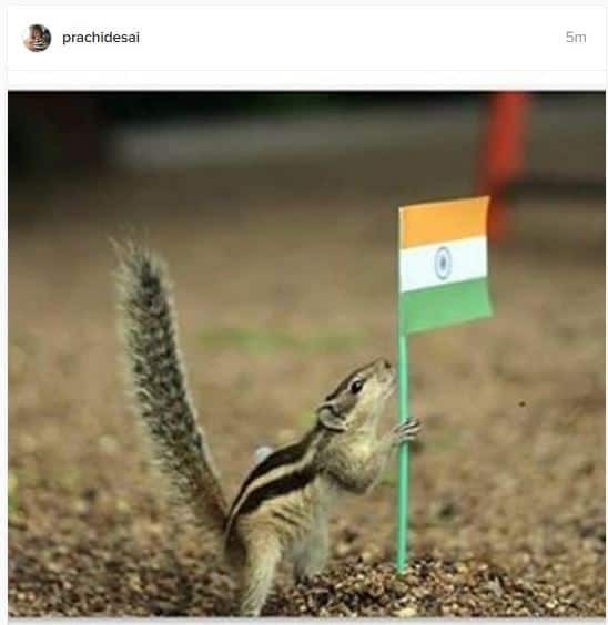 প্রাচী দেশাই এই ছবি পোস্ট করেছেন