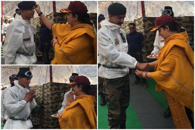 রাখী উৎসবে সামিল স্মৃতি ইরানি, ছবি সৌজন্যে তারকাদের ফেসবুক ও টুইটার অ্যাকাউন্ট