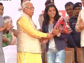 সিন্ধু কর্ণাটকের! নাম ভুলে বিভ্রাট খট্টারের