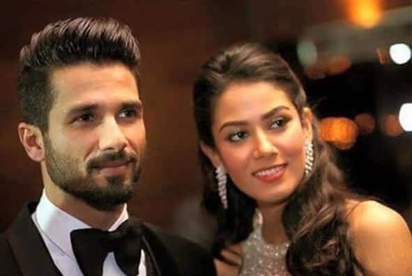 শাহিদ কপূর ও মীরা রাজপুত। 