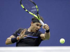 Us Open 2016 Nadal Victorious In First Ever Match With Closed Roofs ফ্লাশিং মিডোয় ছাদ ঢাকা কোর্টে প্রথম ম্যাচে জয় নাদালের